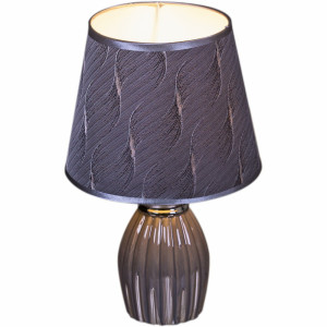 Интерьерная настольная лампа  01904-0.7-01 GY SL