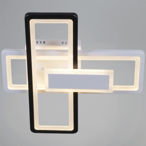 Потолочная люстра  03629-0.3-2+1 WH+BK