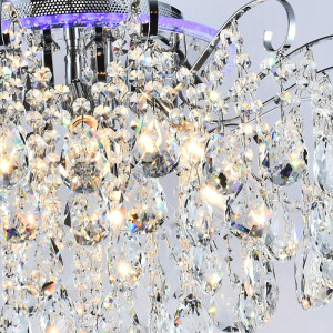 Потолочная люстра  04021-0.3-07 CR+RGB