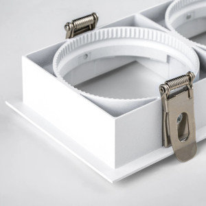 Рамка двойная квадратная встраиваемая Stella 075226